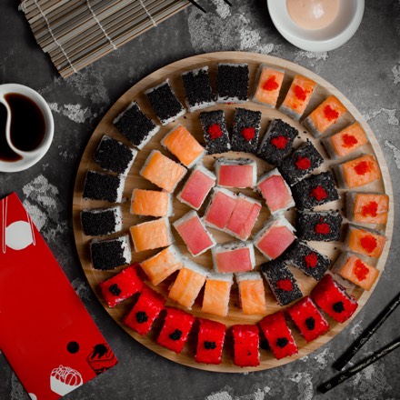 Sushi platter